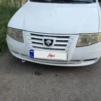 سمند سورن ۸۷ سفید بدون خرج اضافه