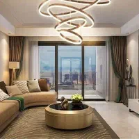 لوستر طبقاتی جدید مدرن