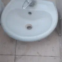 روشویی پایه دار + شیر|مصالح و تجهیزات ساختمان|بیرجند, |دیوار