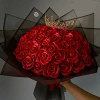 دسته گل های رز روبانی جاودان|صنایع دستی و سایر لوازم تزئینی|شیراز, چنچنه|دیوار