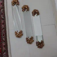 آباژور و میز  و ۳عدد آینه تزیینی|صنایع دستی و سایر لوازم تزئینی|شاهین دژ, |دیوار