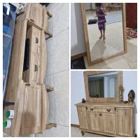ست کنسول و میز تی وی و اینه قدی سه تیکه باهم