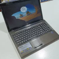 لپتاپ msi در حد نو کاملا سالم)بدون خط وخش)|رایانه همراه|ایلام, |دیوار