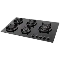 گاز صفحه‌ای شیشه‌ای اخوان مدل gi24s پنج شعله