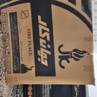 بخاری گازی بزرگ طرح شونینه در حد نو|بخاری، هیتر، شومینه|بوئین زهرا, |دیوار