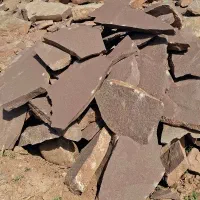 سنگ ورقه ای مالون لاشه مستقیم از معدن|مصالح و تجهیزات ساختمان|تایباد, |دیوار