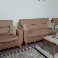 مبلمان ۷ نفره و تخت دونفره|مبلمان خانگی و میز عسلی|تهران, طیب|دیوار