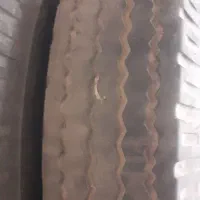 دو حلقه رینگ و لاستیک نیسانی جلو