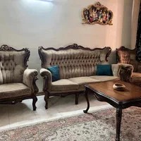 مبلمان ۹نفره|مبلمان خانگی و میز عسلی|اصفهان, اطشاران|دیوار