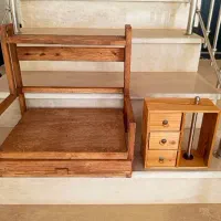 استند اسپرسو ساز و جای دستمال کاغذی رولی