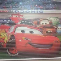 پرده زبرا کرکره‌ ای طرح دار کودکانه ، طرح مکوئین