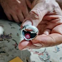 انگشتر یاقوت سرخ کهنه رکاب دست ساز نامی(پدر)|جواهرات|محمدشهر, محمدشهر|دیوار