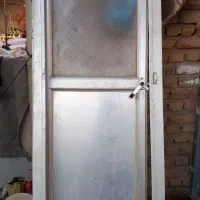 دو عدد درب آلمینیوم سالم