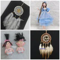 انواع آویز ماشین و عروسک های دست ساز