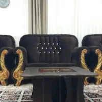 مبل کلاسیک۷نفره،گل میز،میزناهار خوری