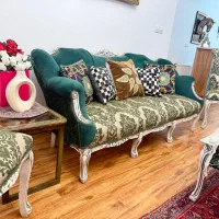 مبل استیل سلطنتی مدل تالیسمان( نو )