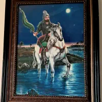 تمثال قمربنی هاشم حضرت اباالفضل العباس علیه السلام