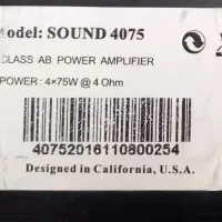 آمپلی فایر کدنس و بوشمن ۴ کانال استثنایی|صوتی و تصویری|کرج, شهرک نهال و بذر|دیوار