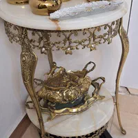 میز گرد برنز درحدنو