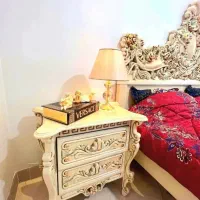 سرویس خواب سلطنتی تمام چوب گردو|تخت و سرویس خواب|تهران, زعفرانیه|دیوار