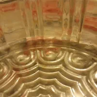 ظرف شکلات خوری شیشه ای طرحدار.|ظروف سرو و پذیرایی|تهران, کاشانک|دیوار