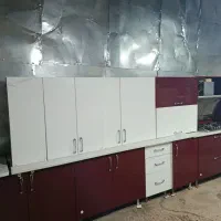 فروش کابینت دست دوم هایگلاس ترک سینگ هود گاز|مصالح و تجهیزات ساختمان|تهران, علی‌آباد|دیوار