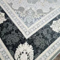 فرش آنکارای دودی ۱۵۰۰شانه محتشم کاشان