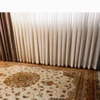 ۱۵متر پرده دوخته شده اماده ی نصب