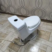 توالت فرنگی سالم. کارکرده در حد نو