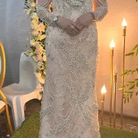 لباس مجلسی پنل کلاس دوزی سایز۳۸ / ۴۰