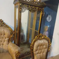 ست مبل 9 نفره سلطنتی ناهار خوری 6 نفره و بوفه