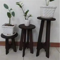 استند سه تایی گلدان  در حد نو