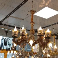 لوستر رز|لوستر و چراغ آویز|تبریز, |دیوار