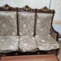 مبل ۹ نفره با میز بزرگ جلو مبلی|مبلمان خانگی و میز عسلی|شاهین دژ, |دیوار