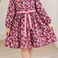 پیراهن نخی بچگانه