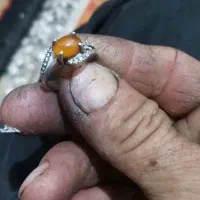 یک عدد انگشتر وگردنبندیاقوت نقره925