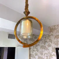 دو عدد لوستر درحد نو فروش به علت جا به جایی
