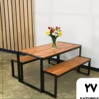 میز و نیمکت ترموود ضدآب آسپادیزان