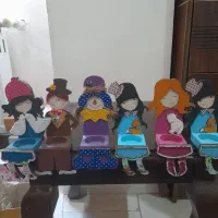 جاشمعی فانتزی چوبی