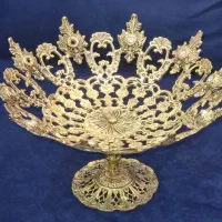 ظرف میوه خوری برنجی