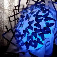 دسته گل پروانه ای ، بوکت جاودان|گل مصنوعی|مشهد, رده|دیوار