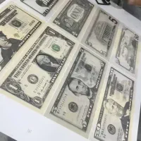 دلار یورو کلکسیونی سینمایی تزئینی فقط عمده تم تولد