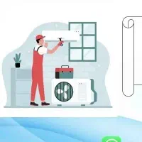 نصاب وتعمیرات کولر گازی.لوله کشی توکار