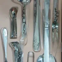 ست قاشق و چنگال خارجی|ظروف سرو و پذیرایی|بندر ماهشهر, |دیوار