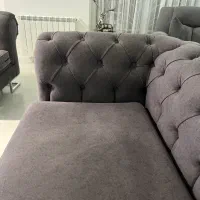 مبل 6 نفره با پاف|مبلمان خانگی و میز عسلی|تهران, قیطریه|دیوار