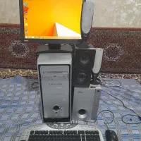 کامپیوتر بسیارسالم خانگی اسپیکر و کیبورد و اوه متر