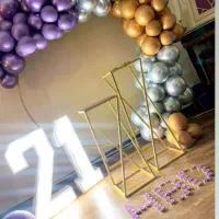 اعدادچوبی چراغدار تولدی