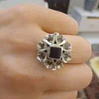 انگشتر نقره ای عتیقه