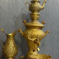 سماور قلم کاری|سماور، چایساز، قهوهساز|مشهد, آبکوه|دیوار