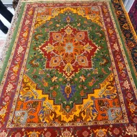 فرش دستبافت اصیل ایرانی چله ابریشم